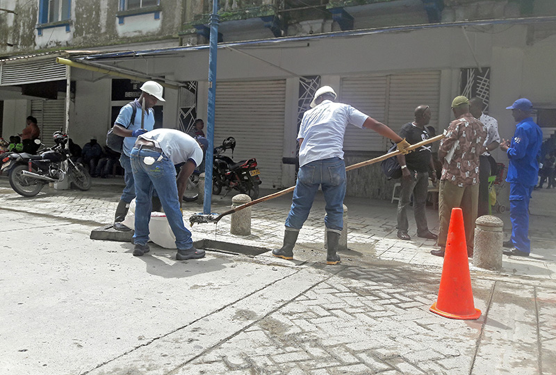 Comunicado de Hidropacífico sobre la inundación del domingo por fuerte aguacero en el Malecón