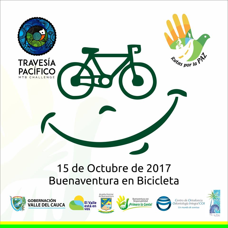 El domingo 15 de octubre se realizará la Travesía Pacifico y Rutas por la Paz
