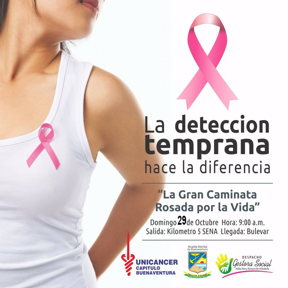 Esperamos que los bonaverenses participen masivamente en la gran Caminata Rosada por la Vida el próximo domingo: Gestora Social