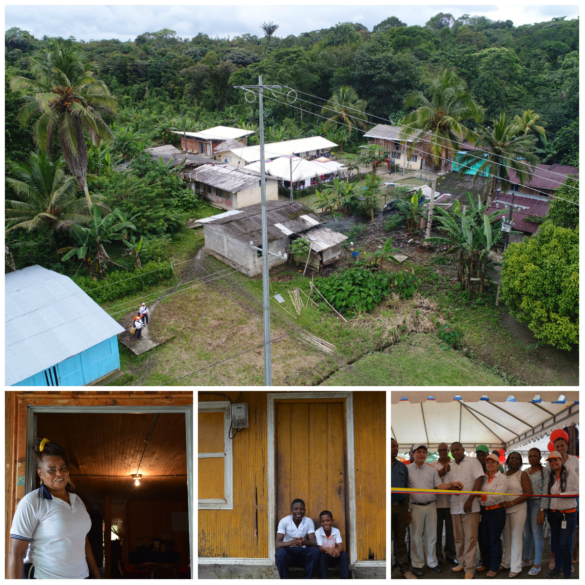 Epsa electrificó 5 nuevas veredas en Anchicayá y encendió la alegría de 207 familias