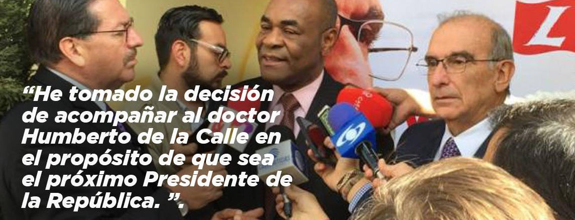 Edinson Delgado invita a la comunidad en general a un conversatorio con Humberto de la Calle en Cali