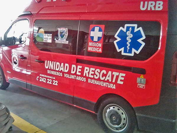La Clínica Santa Sofía le debe dar prioridad en atención a pacientes transportados en las ambulancias del Cuerpo de Bomberos