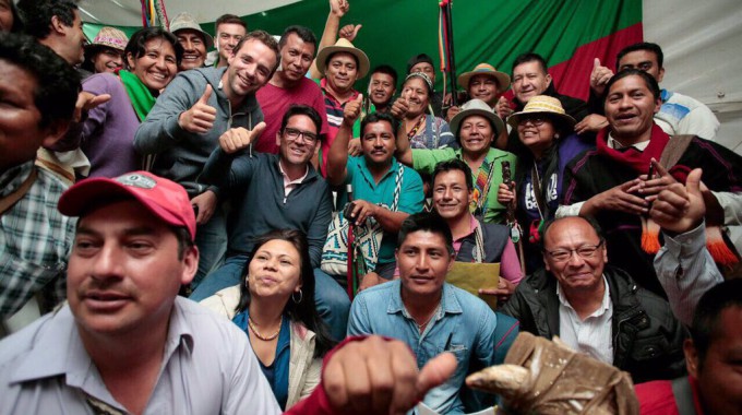 Gobierno nacional y Organizaciones indígenas logran acuerdos definitivos y se levanta la Minga Indígena Nacional