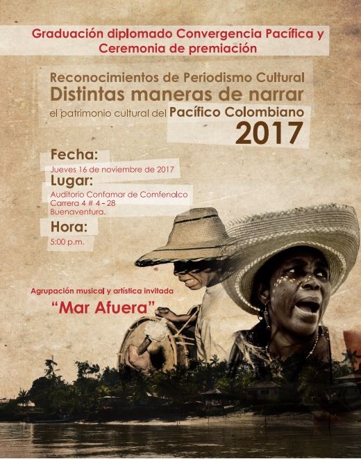 Se premiarán en Buenaventura los mejores trabajos periodísticos sobre el pacífico colombiano