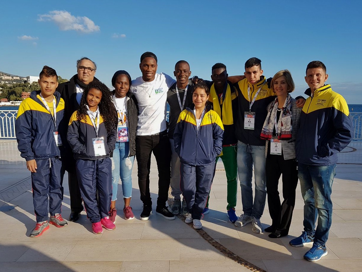 “La mejor manera de cumplir los sue&ntilde;os es a través de la educación y el deporte”: Didier Drogba a jóvenes beneficiaros de Diplomacia Deportiva y Cultural en Mónaco