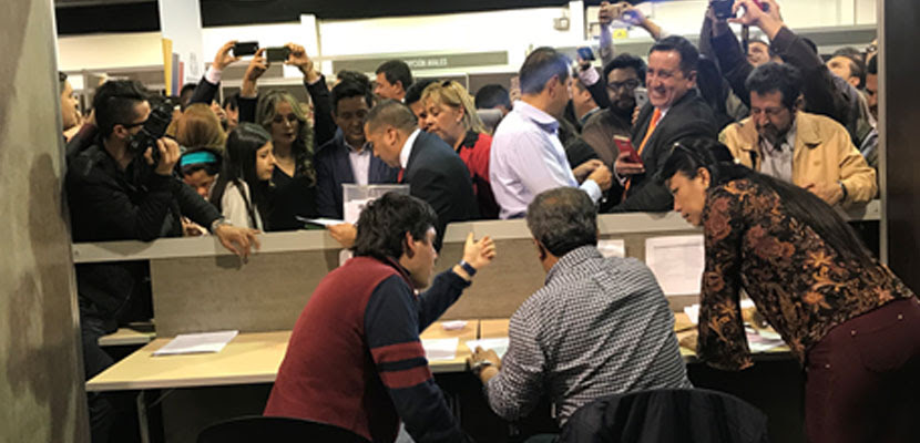 2.957 candidatos quedaron inscritos para participar en las elecciones de Congreso de la República de 2018