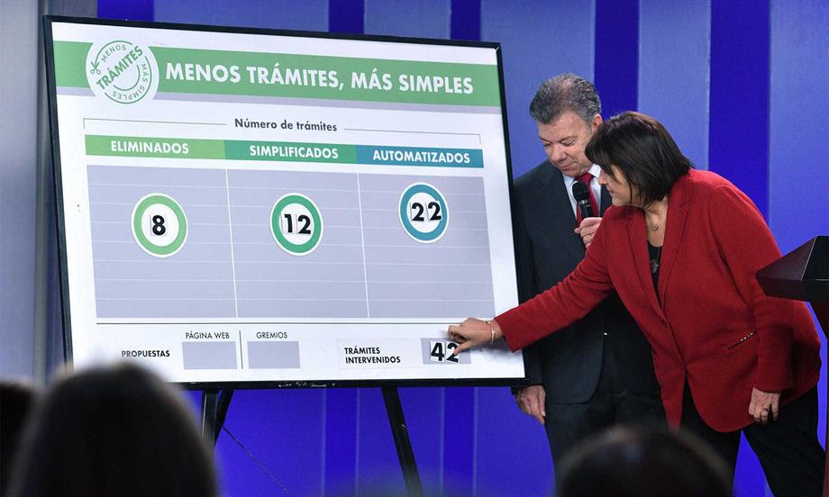 Gobierno avanza en campa&ntilde;a antitrámites para facilitar el trabajo de los empresarios