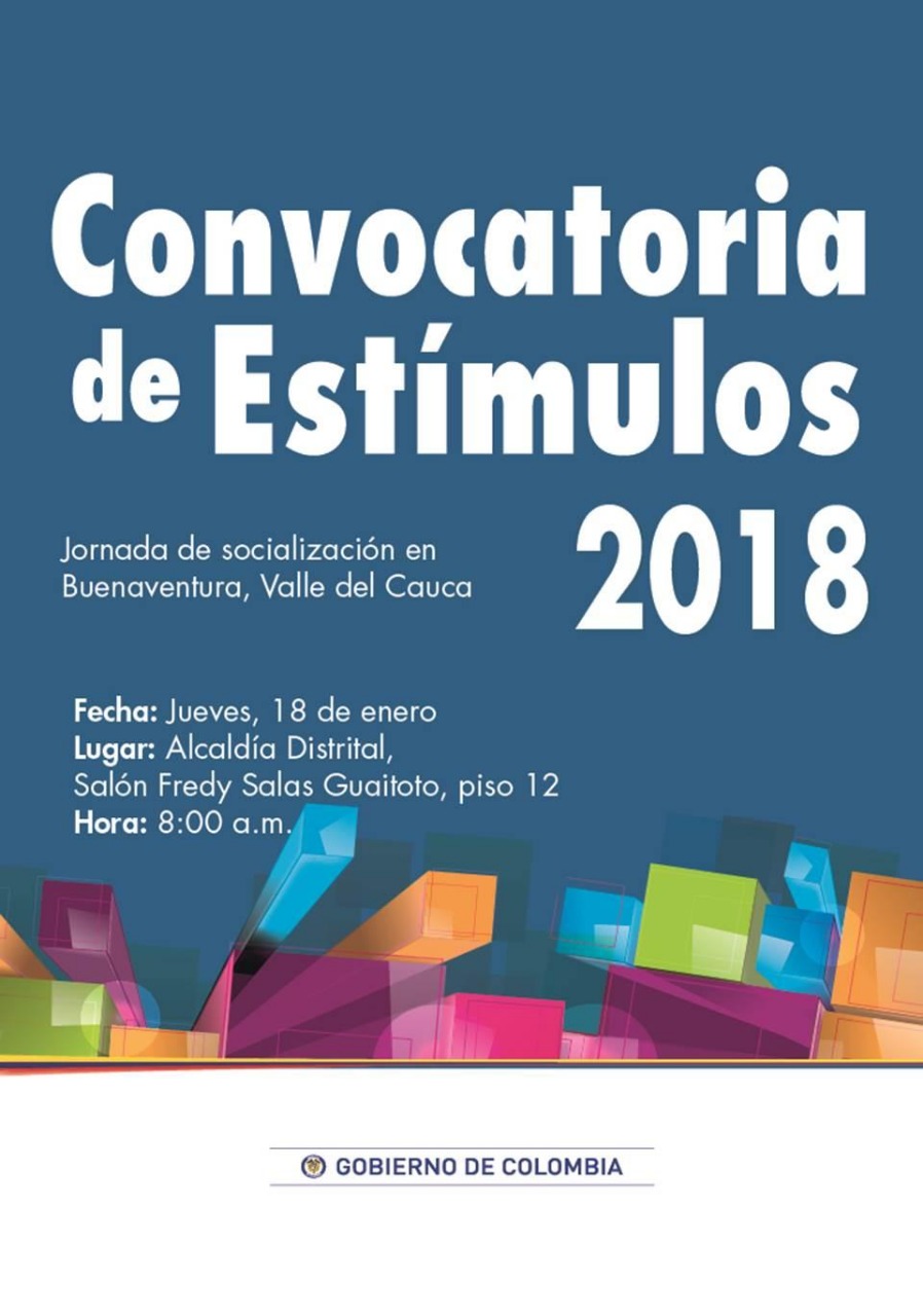 El Ministerio de Cultura socializará el programa de estímulos en Buenaventura