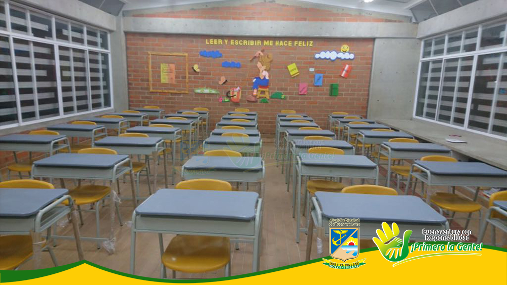 Llegó mobiliario de jornada única escolar en 5 instituciones educativas de Buenaventura