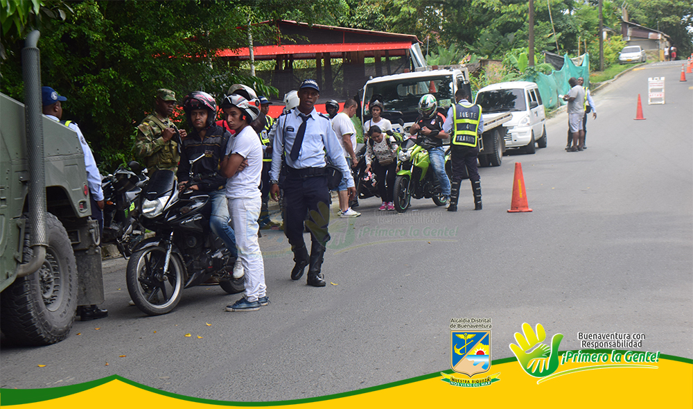 Agentes de Tránsito atendieron siniestros viales registrados el fin de semana en Buenaventura