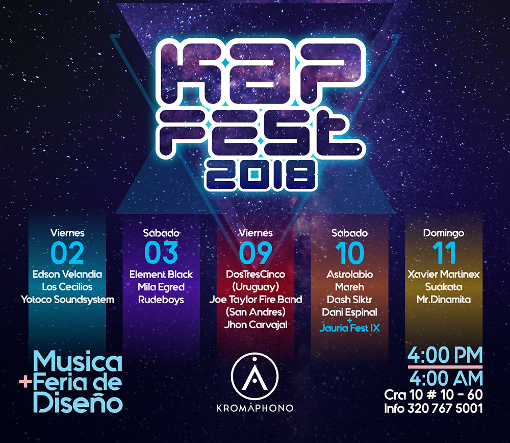 La productora cale&ntilde;a Kromaphono celebra su tercer aniversario en febrero