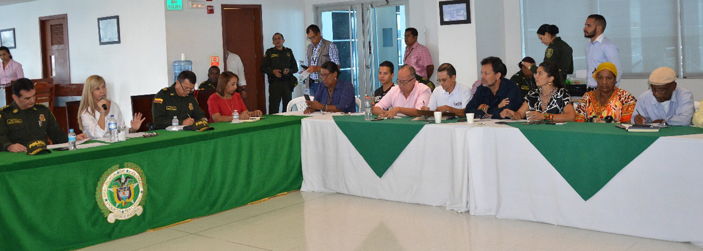 Gobernación, organismos policiales y de protección escucharon a líderes para garantizar sus derechos