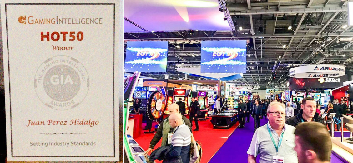Presidente de Coljuegos, premiado en la edición 2018 de los Gaming Intelligence Awards