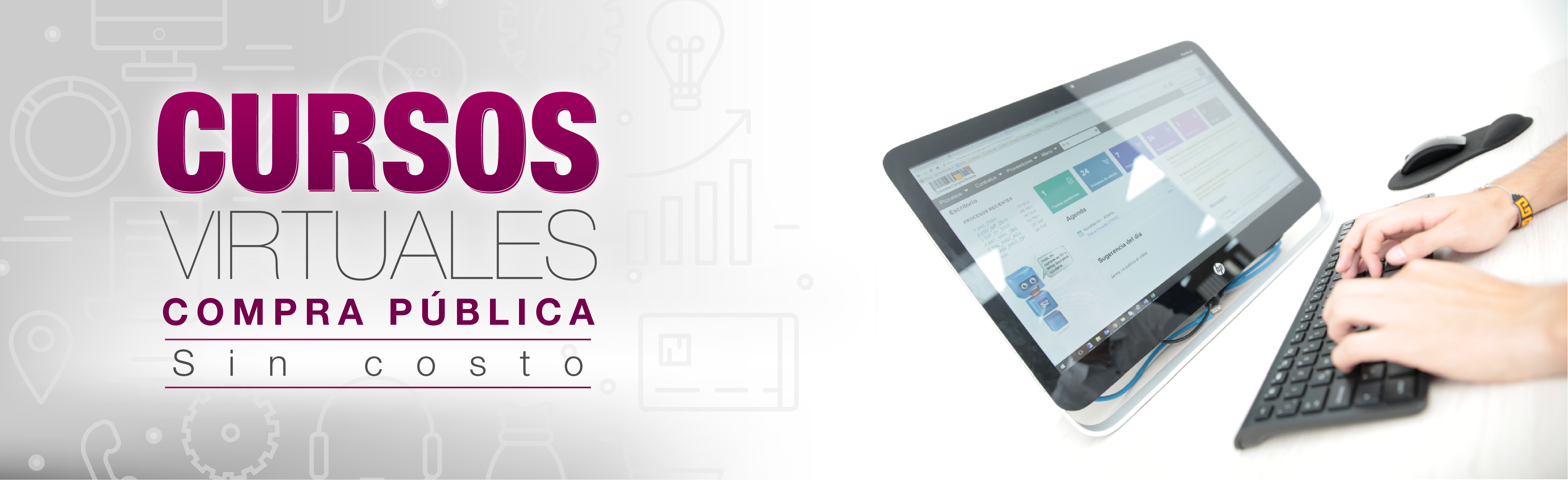A un clic de aprender sobre la compra pública