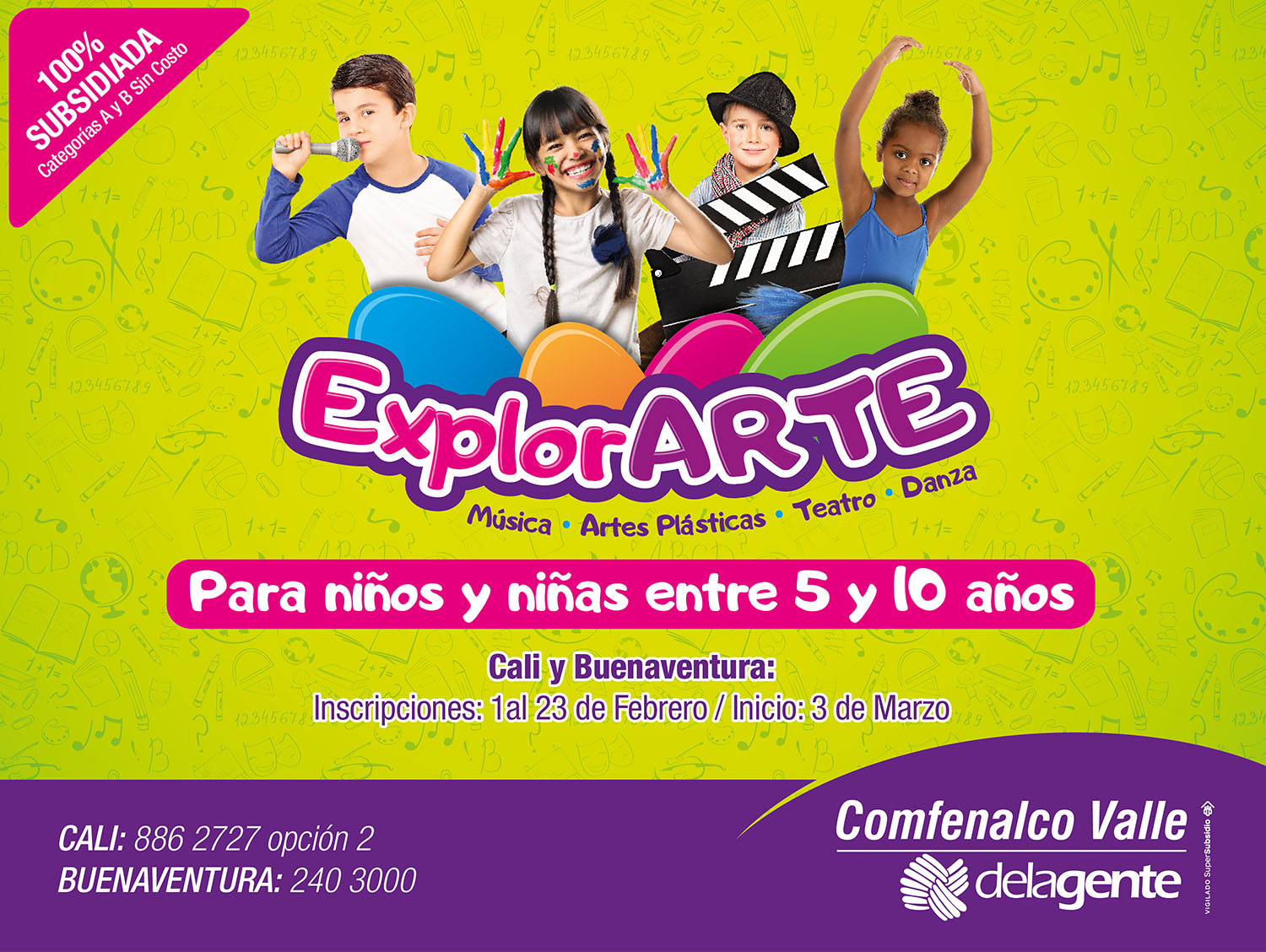Explorarte: un mundo artístico por descubrir llega a Buenaventura