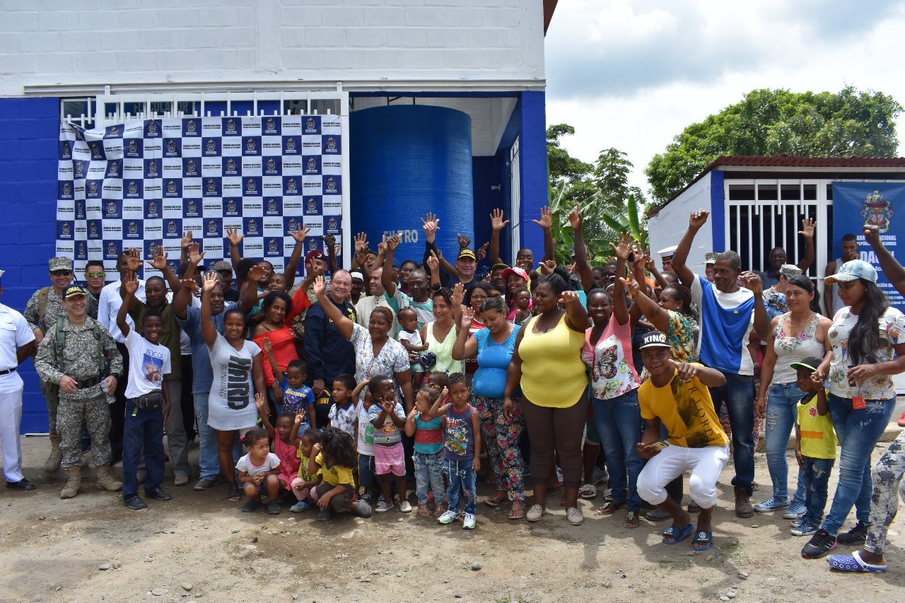 Habitantes de la vereda Cajapí en Tumaco ya cuentan con acueducto