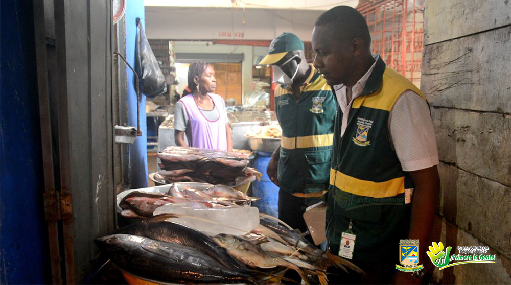 Controles para evitar venta de productos marinos en mal estado fueron intensificados por la Secretaría de Salud de Buenaventura