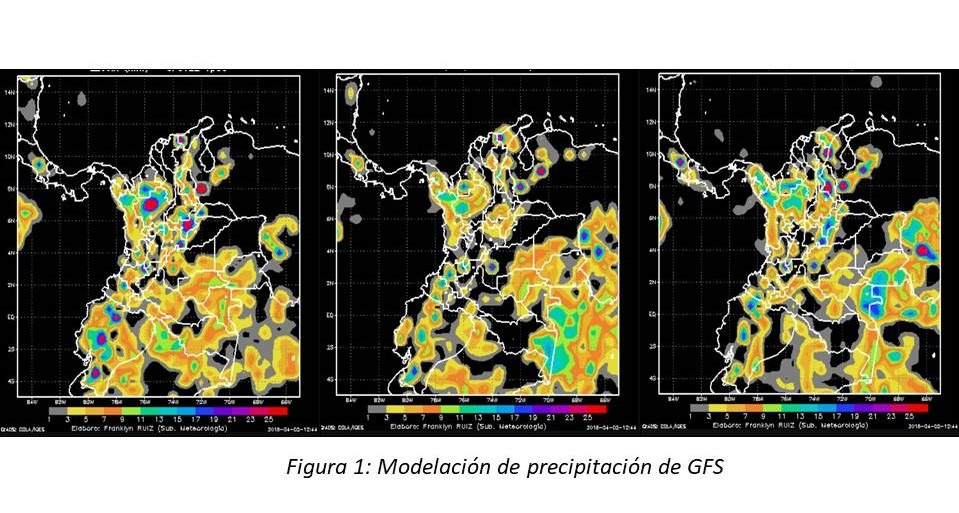 Dimar alerta por aumento en las precipitaciones sobre la Costa Pacífica Colombiana