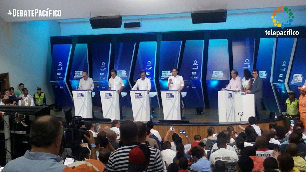 El Gran Debate del Pacífico no despejó dudas sobre el compromiso de los candidatos presidenciales con el pacífico colombiano
