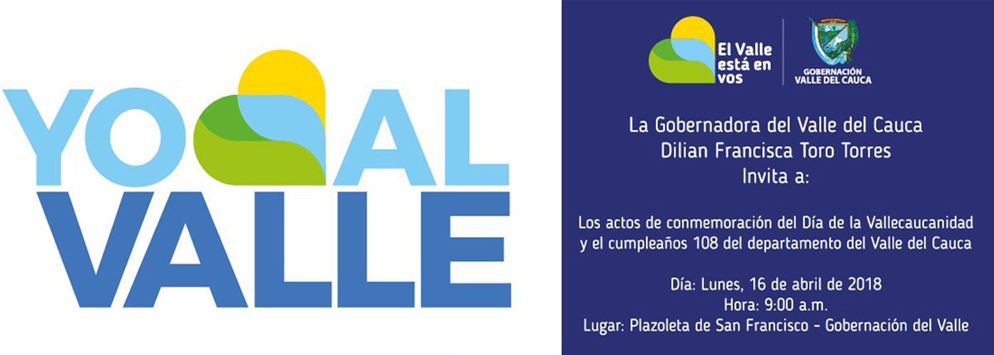 En la celebración de los 108 a&ntilde;os del Valle del Cauca se hará el lanzamiento de la campa&ntilde;a 'Yo amo al Valle'