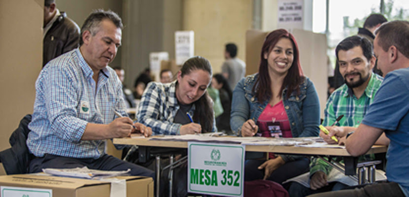 Registraduría inició los sorteos para la designación de jurados de votación