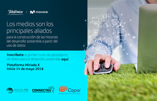 Telefónica presenta en Colombia curso de periodismo de datos sostenible