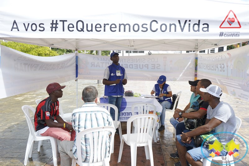Campa&ntilde;a de seguridad vial A Vos #TeQueremosConVida logró sensibilizar a 80 mil personas en dos meses