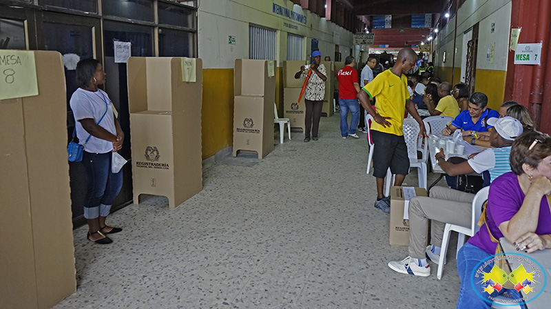 Normalidad en comicios de segunda vuelta presidencial en Buenaventura