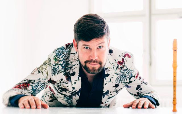 El Centro Cultural Buenaventura del Banco de la República invita a su concierto de flauta dulce con  Stefan Temmingh