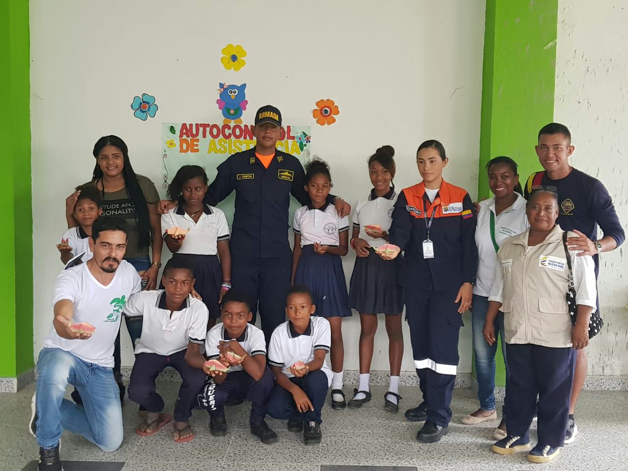 En Tumaco, Dimar trabaja con los colegios para fortalecer la cultura ambiental en ni&ntilde;os y jóvenes