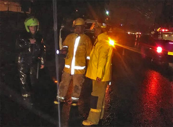 Bomberos voluntarios atendieron varias llamadas de emergencia en Buenaventura