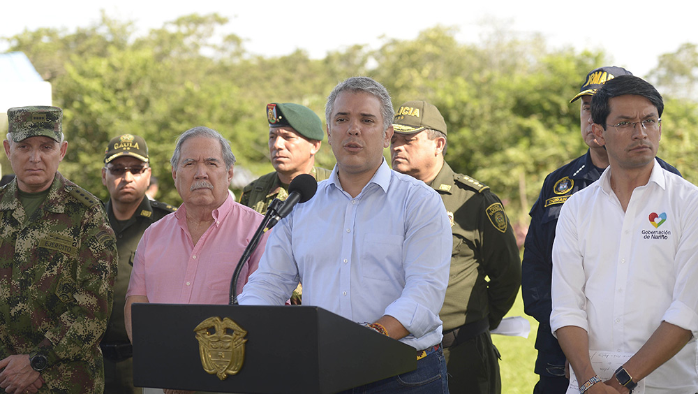 Presidente ordena fortalecer capacidades de la Fuerza Pública para dar prontos resultados en la lucha contra el crimen organizado en Tumaco