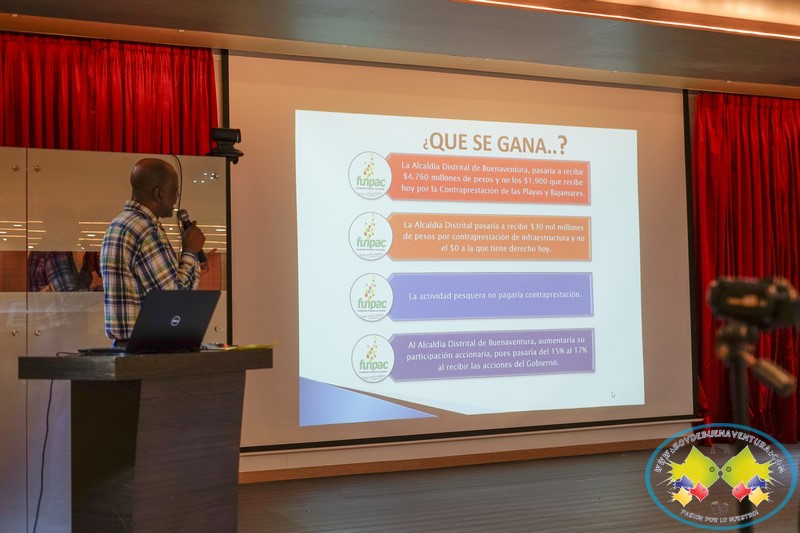 Héctor Copete, director de la Fundación Pacífico en Acción presentó un Proyecto de Ley para reformar las contraprestaciones portuarias para Buenaventura