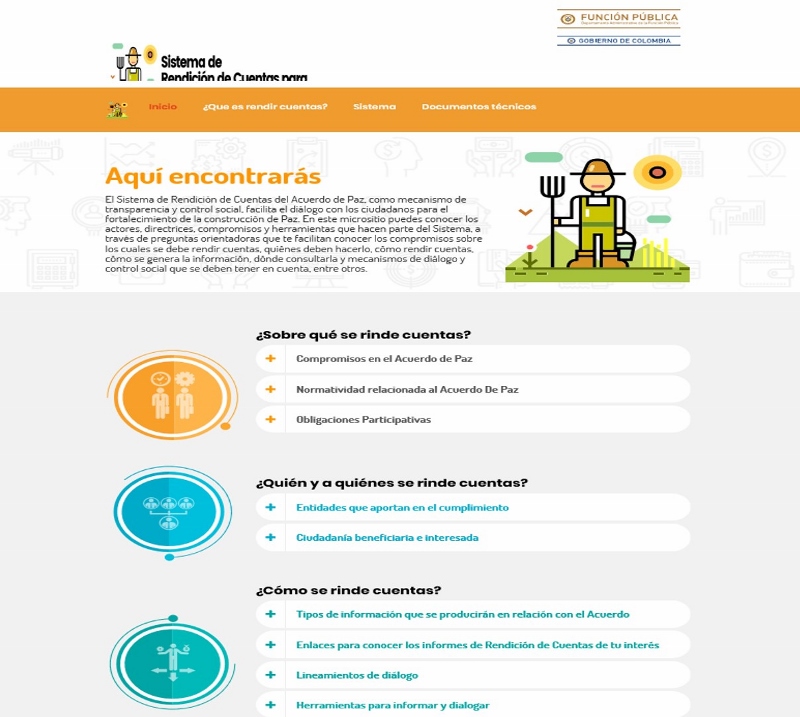 Nueva plataforma virtual facilitará control social al acuerdo de paz