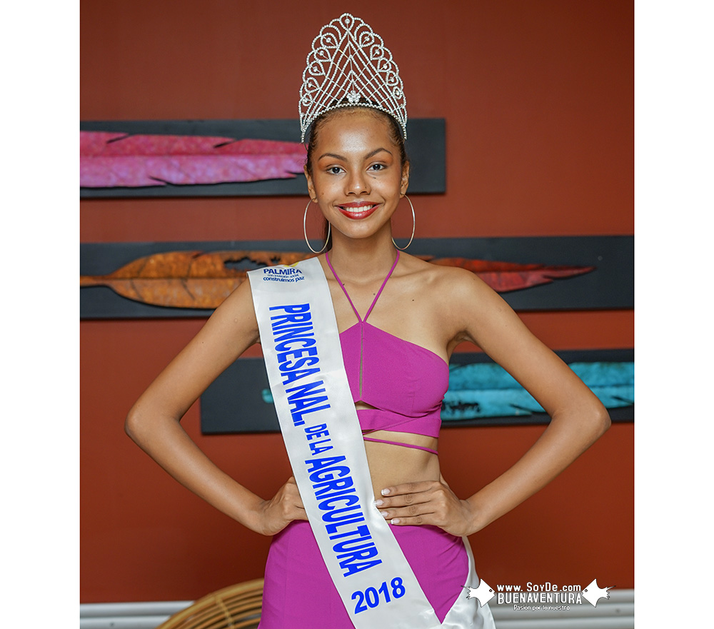 La corona de Princesa Nacional de la Agricultura fue para la representante de Buenaventura, Vanessa Alexandra Ramírez Escobar