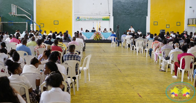 La Administración lideró realización del Pacto de Cisneros con participación de diferentes actores sociales de la ciudad