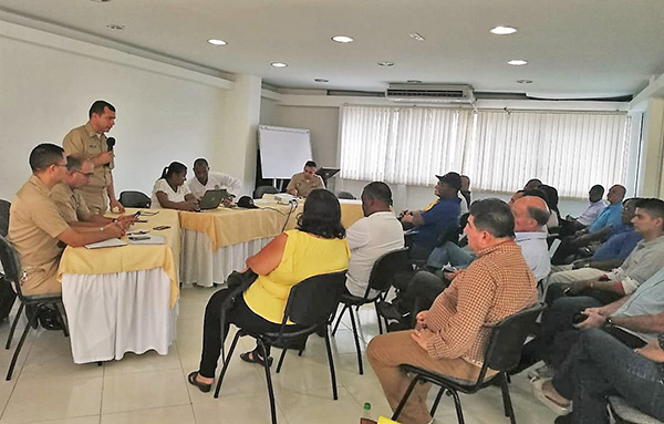 Director General Marítimo se reunió con líderes sociales y representantes del gremio marítimo de Buenaventura