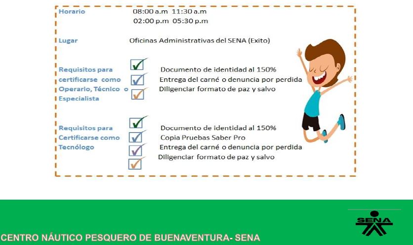 Aprendices del Sena en Buenaventura a certificarse