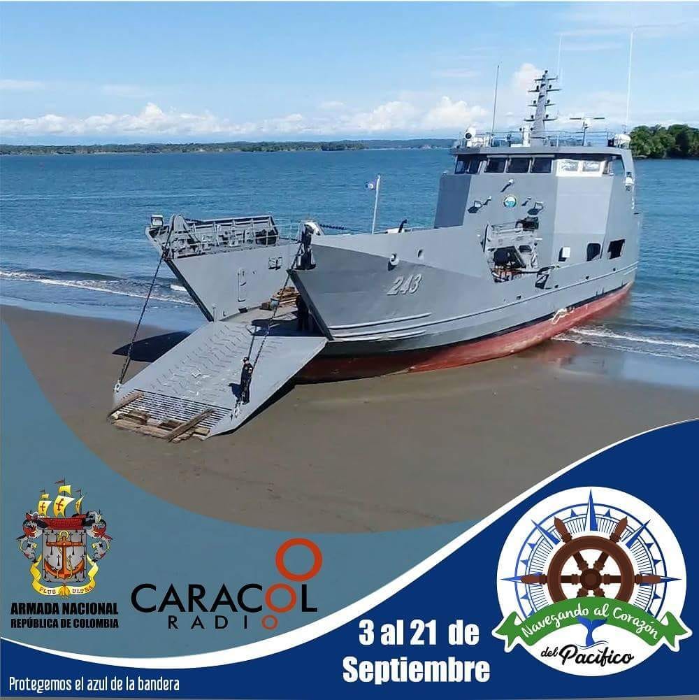 Inició la operación “Navegando al Corazón del Pacífico”