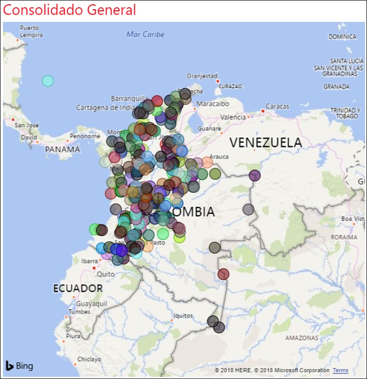 Entidades del Valle del Cauca mejoran gestión pública en Talento Humano, trámites, y control interno, según mapa regional de visualización