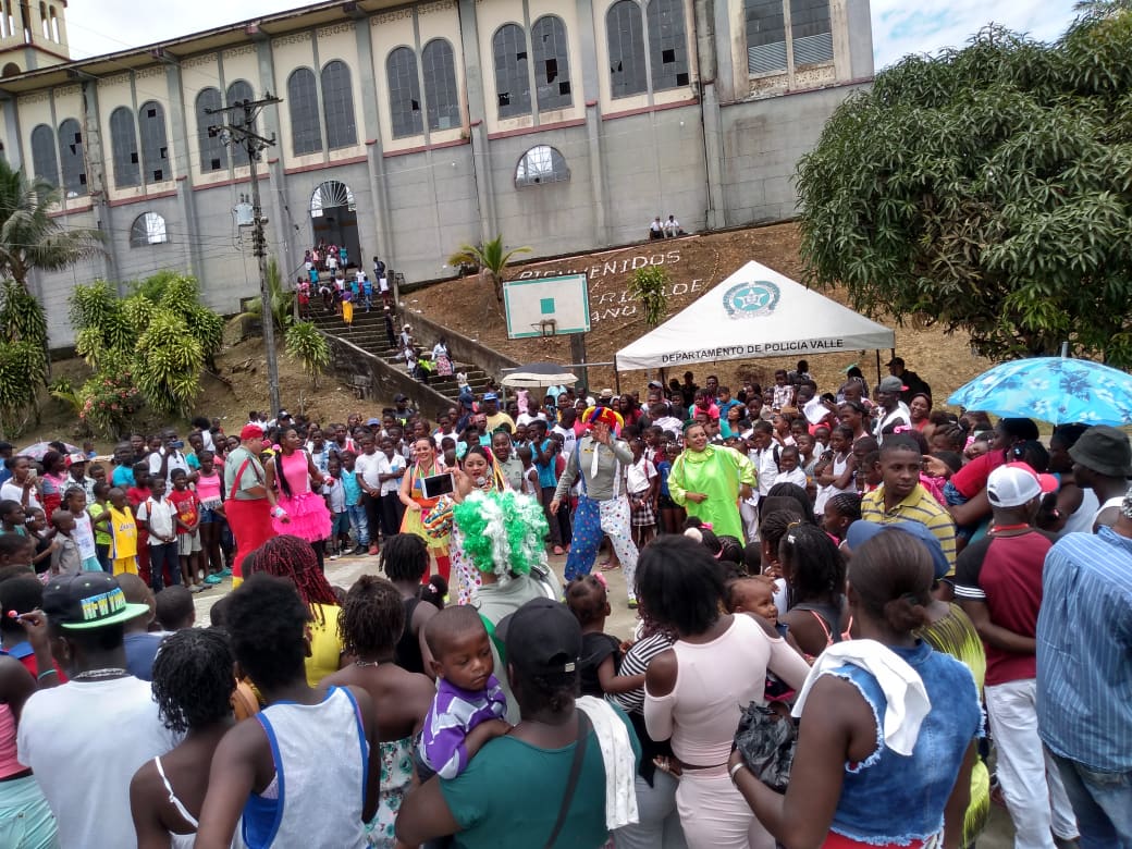 Mas de 1.000 ni&ntilde;os y adolescentes, y 400 adultos se beneficiaron con la jornada interinstitucional en Puerto Merizalde