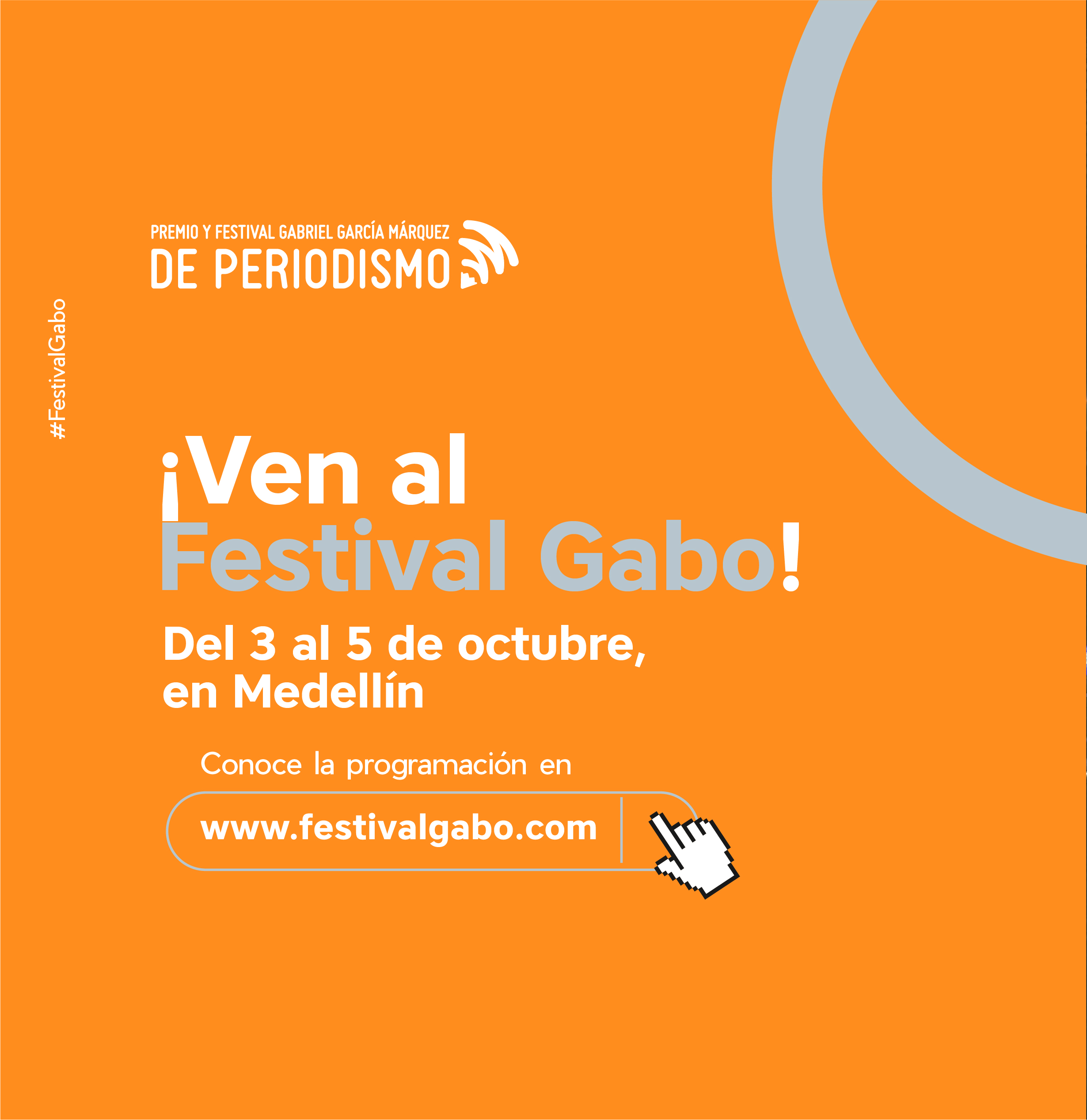Prepare su agenda para el Premio y Festival Gabriel García Márquez de Periodismo