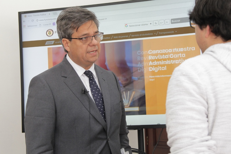 Fernando Grillo Rubiano fue designado como nuevo Director del Departamento Administrativo de la Función Pública