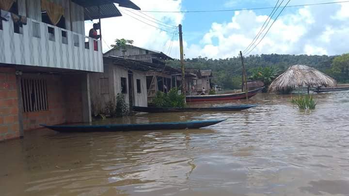 Creciente tiene afectada a la comunidad del río Yurumanguí