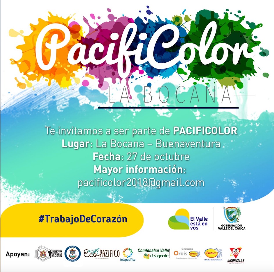 Anímate a ser parte de PacifiColor 2018