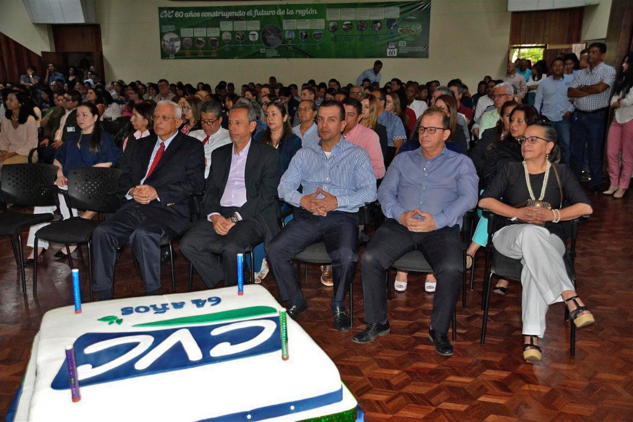 La CVC conmemoró su cumplea&ntilde;os 64 a&ntilde;os al servicio del Valle del Cauca