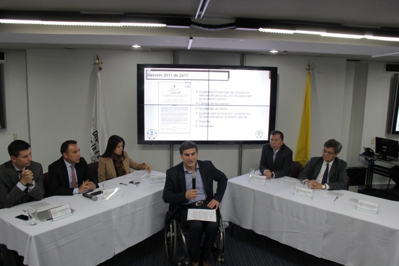 Emplear a cerca de 12 mil personas con discapacidad en el Estado, el nuevo reto del Gobierno nacional