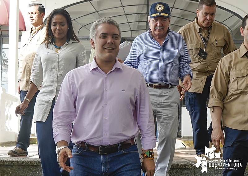 Presidente Duque ratificó su compromiso con obras de infraestructura y proyectos sociales de Buenaventura