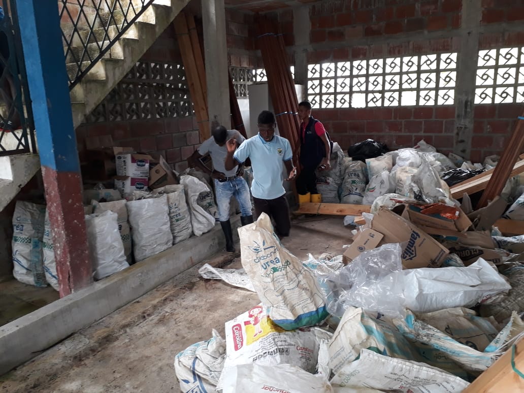 Empezó a concretarse estrategia Ecogol en el corregimiento de Mayorquín