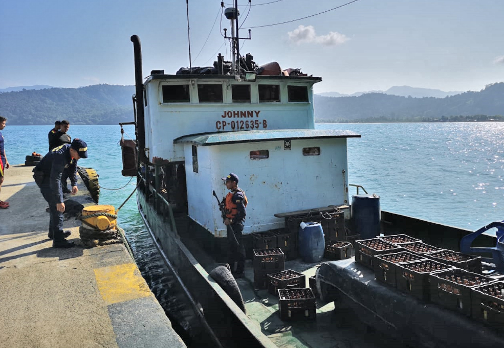 La Armada Nacional incautó más de 3 mil millones de pesos en mercancía de contrabando